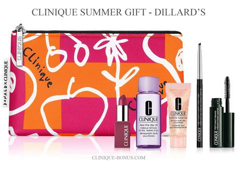 dillards clinique bonus